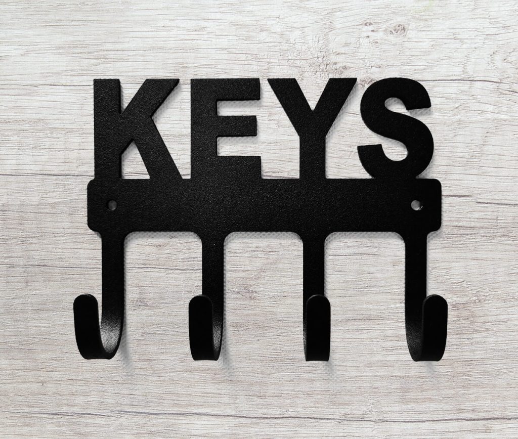 Buy Steel 4 Hook Key Holder Online (High Quality) - Spirit of Steel ...